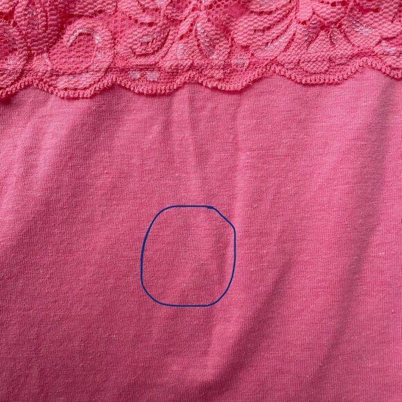 Torrid Pink Lace Off Shoulder Sweetheart Neckline Top Size 1 y2k Mcbling Barbie - Picture 2 of 8